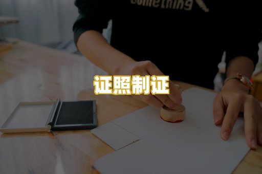 证照制证